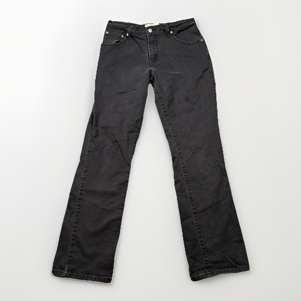 Levi's 550 Relaxed Boot Cut Jeans Womens 8L Black Stretch Denim 5-Pocket